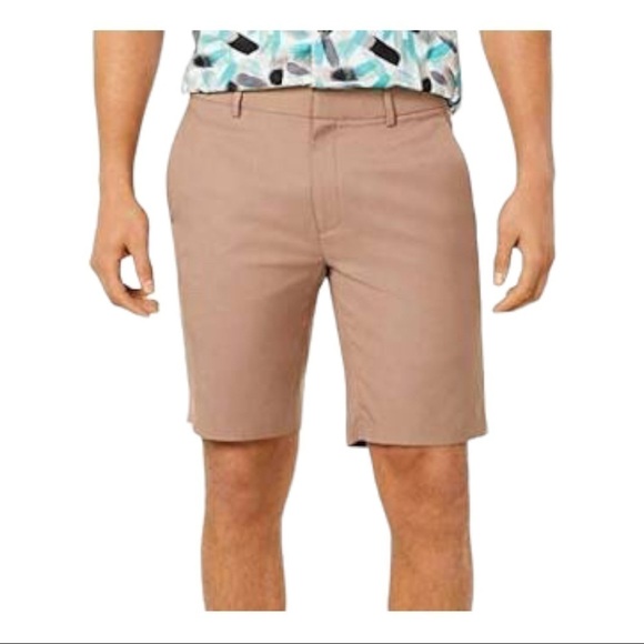 Alfani Other - 𝅺ALFANI Alfatech Stretch Waistband 9" Shorts Fresh Cement